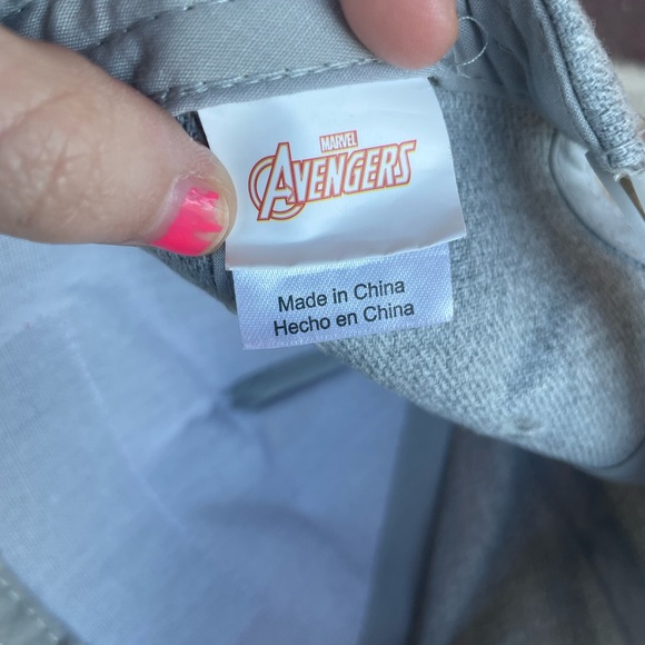 Kid’s Gray Marvel The Avengers Snap Back Cap - Picture 6 of 10